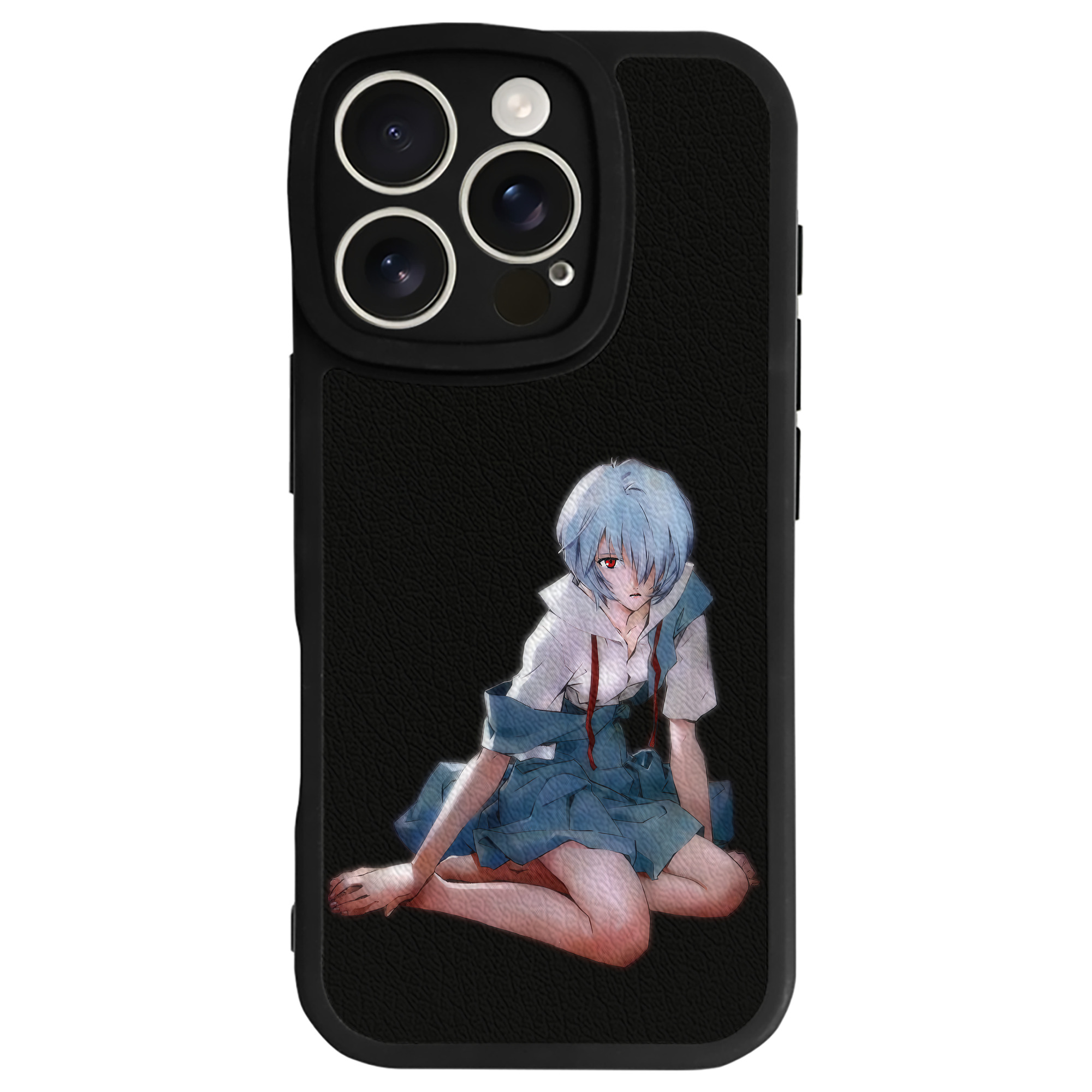 （画像用） EVA 新世紀エヴァンゲリオン 【iPhone 16シリーズ対応】シリコンスマホケース（レザー調） 材質：シリコン